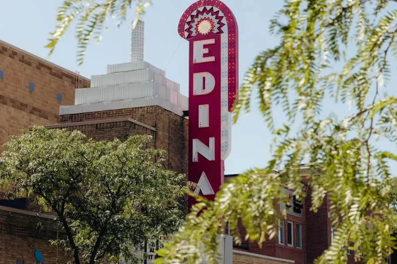 Edina Mann Theatre sign